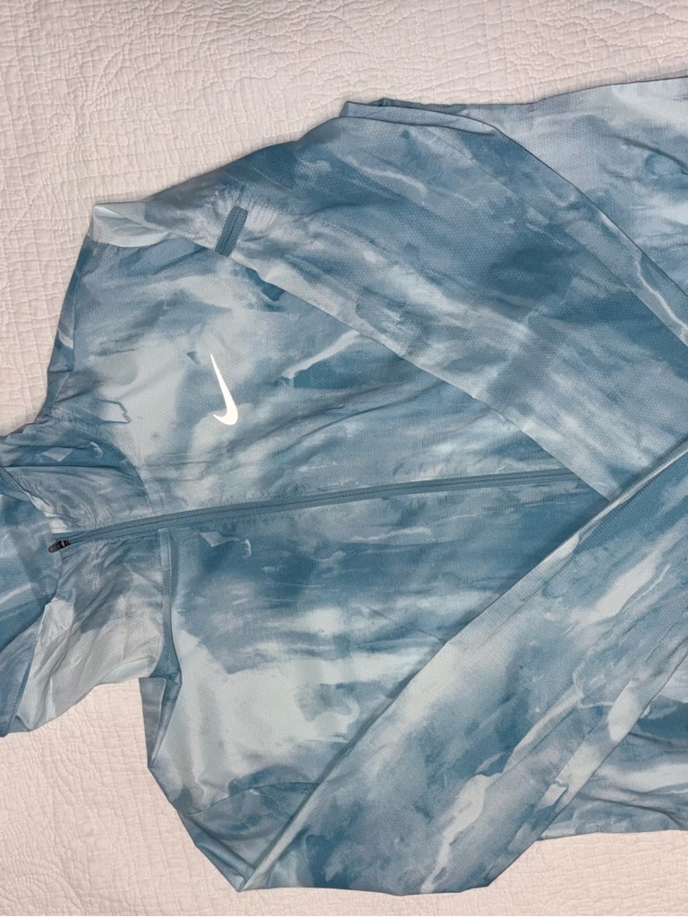 Nike Blue Tie-Dye Hoodie, Tank & Leggings Set - Picture 9 of 10